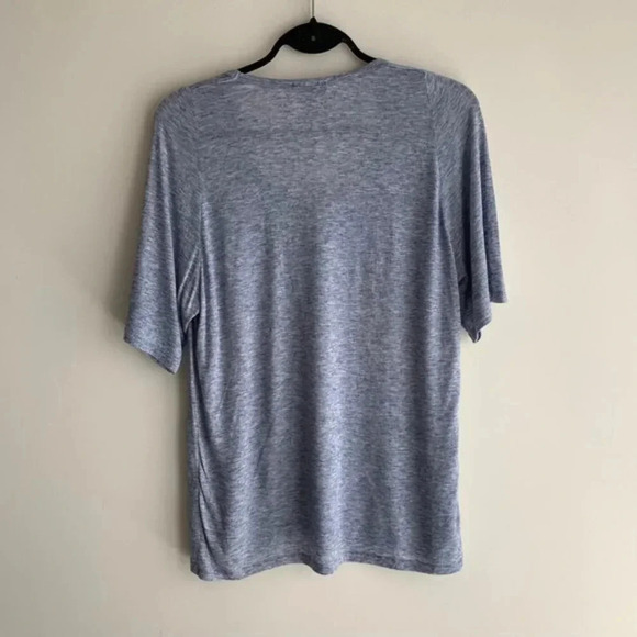 Aritzia Wilfred Free T-Shirt Heathered Oversized Marle Crew neck Short Sleeve - Picture 11 of 14